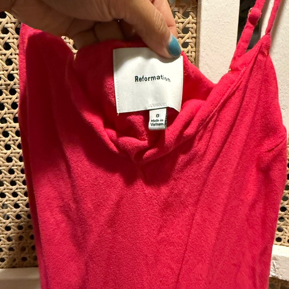 Reformation cremini dress in pink - Picture 4 of 7